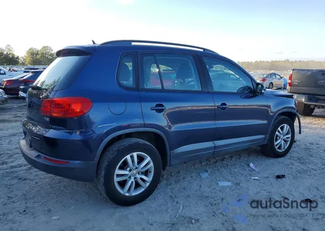 2016 Volkswagen Tiguan S from USA, damaged, VIN WVGAV7AX1GW542690